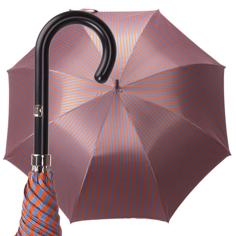 Oertel Handmade Damen - Streifen - orange/hellblau