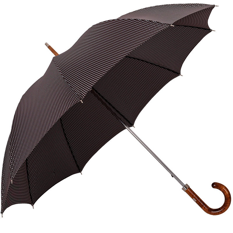 Oertel Handmade - Classic II - pepita black-red | European Umbrellas