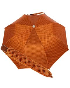 Oertel Handmade Taschenschirm - Ahorn Dots orange-schwarz
