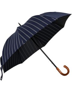 Oertel Handmade - Sport Stripes - blue-silver | European Umbrellas