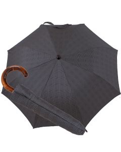 Oertel Handmade pocket umbrella maple - glencheck grey | European Umbrellas