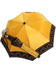 Marchesato - Pocket umbrella - baroque yellow | European Umbrellas