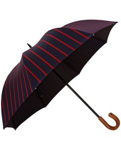 Oertel Handmade - Sport Stripes - navy-red | European Umbrellas