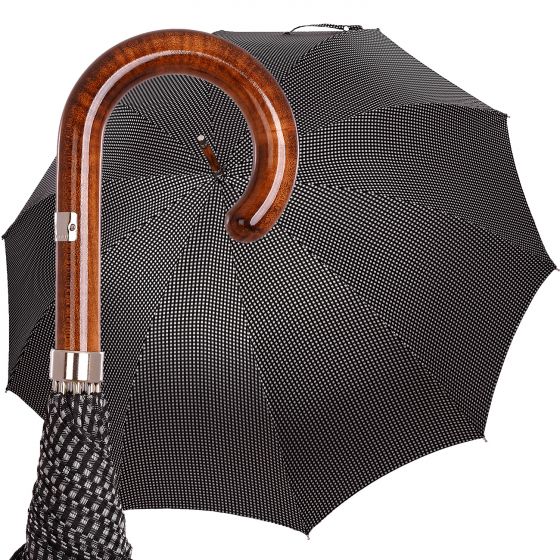 Oertel Handmade - Classic II - pepita black-grey | European Umbrellas