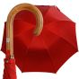 Oertel Handmade Damen Regenschirm - Classic - uni rot