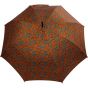 Oertel Handmade Damen Regenschirm - Doubleface Paisley orange/türkis