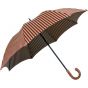 Oertel Handmade umbrella - Sport Stripes - red-beige