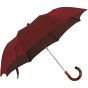Oertel Handmade pocket umbrella - glencheck red